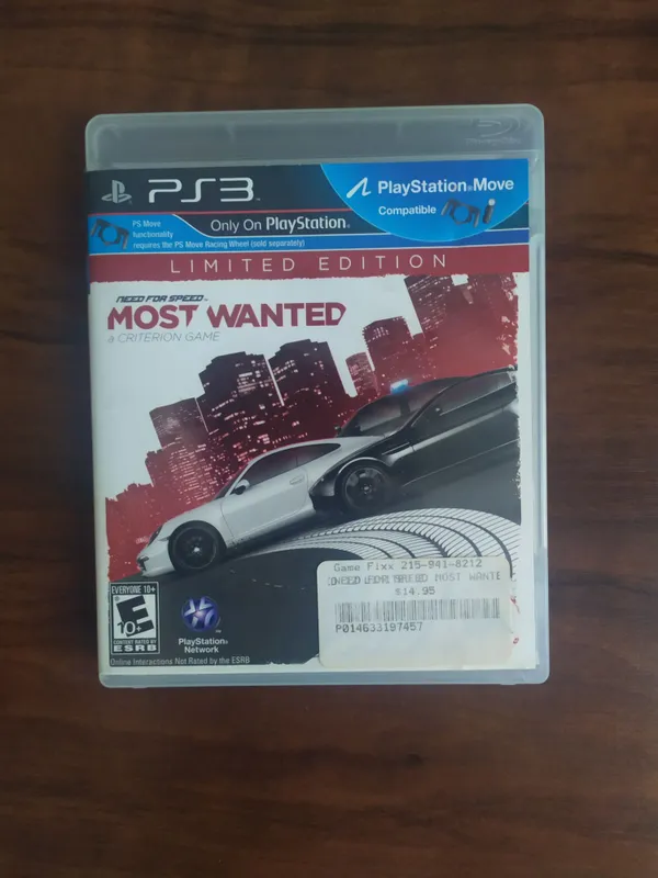 Disk Need for speed Most wanted Limited edition — фото 2