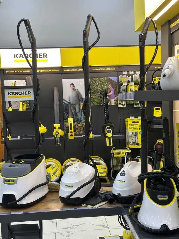 ПАРООЧИСТИТЕЛЬ Карчер Karcher -мощная очистка горячим паром без химии