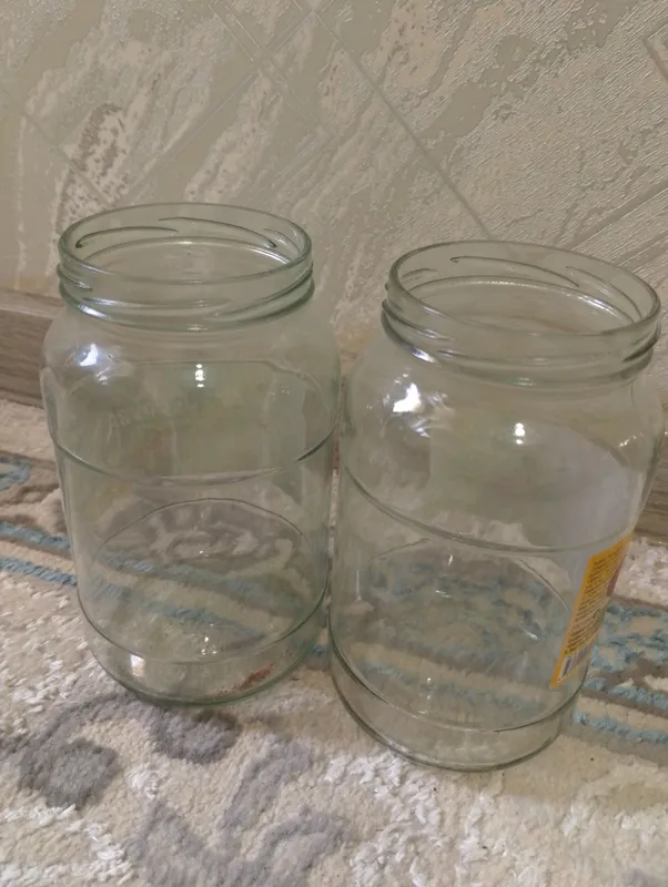 1litrlik banka bor 2yarim mingdan burama banka