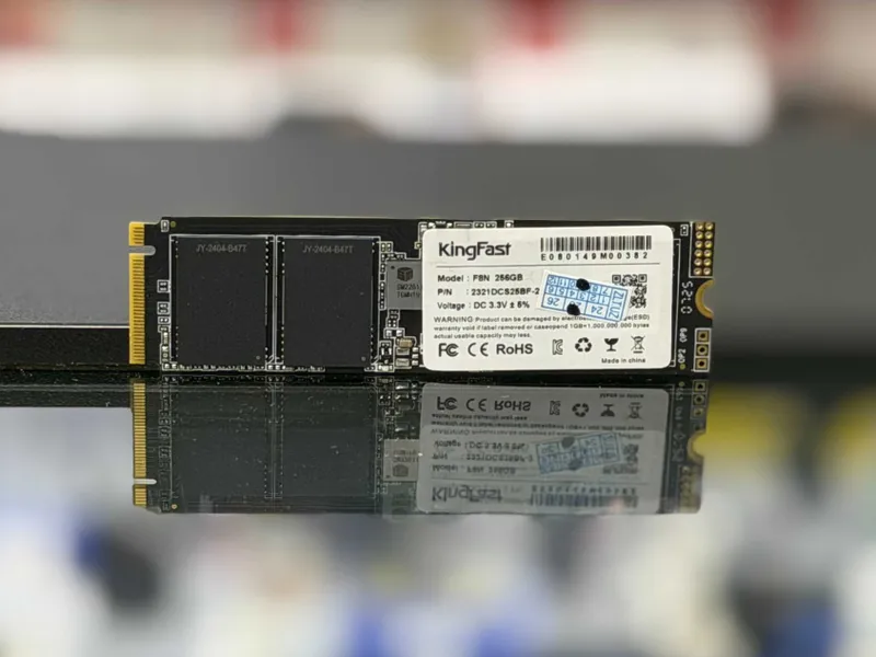 M2 NVME Kingfast 256 GB ideal