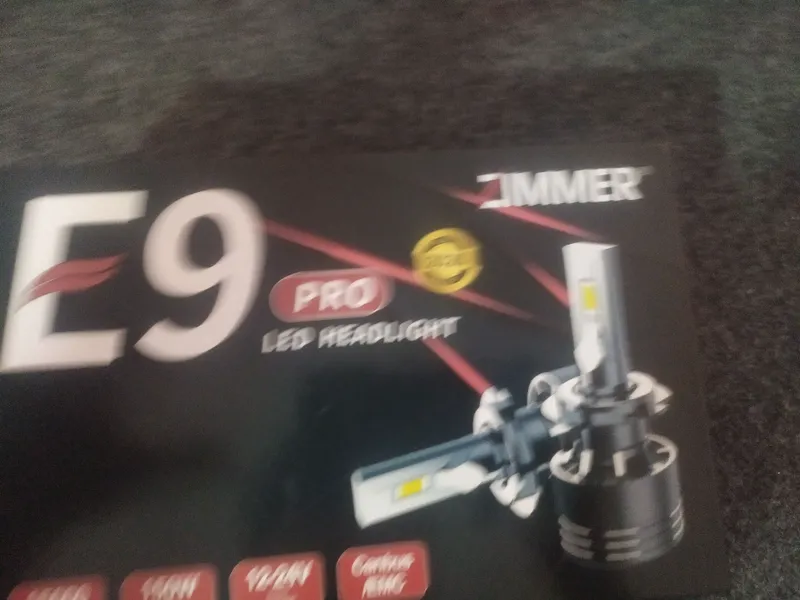 e 9 led lampalari