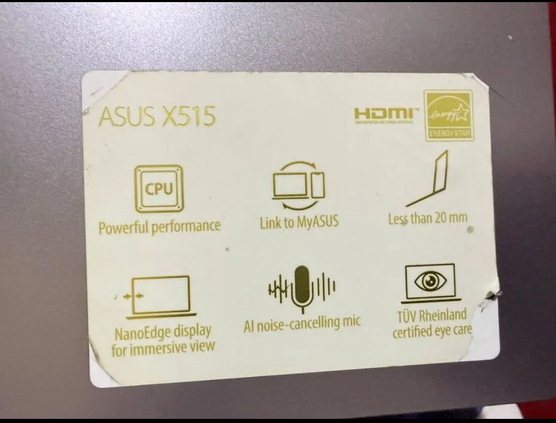 Продаю ноутбук ASUS модель,сенсор X515, i3 процессор ОЗУ 4 gb, в.к.128 — фото 4