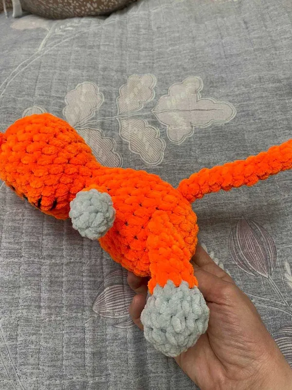 Кошка вязаная игрушка — фото 1