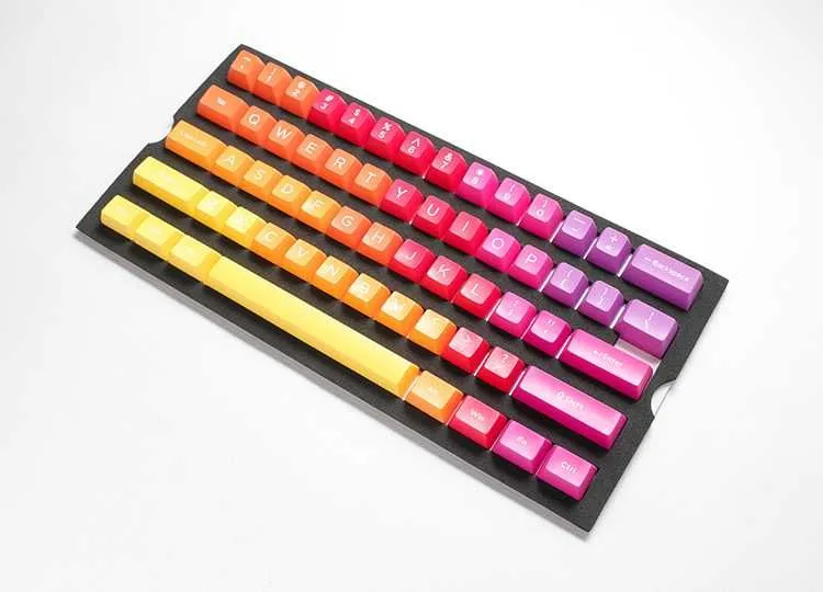 ^Ducky Afterglow SA klavishalari - 108-Key ABS Doubleshot keycap to‘plami 2 ^Ducky Afterglow SA klavishalari - 108-Key ABS Doubleshot keycap to‘plami 2