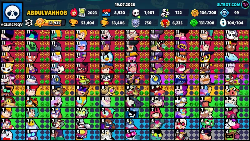 Brawl stars account 8 Brawl stars account 8