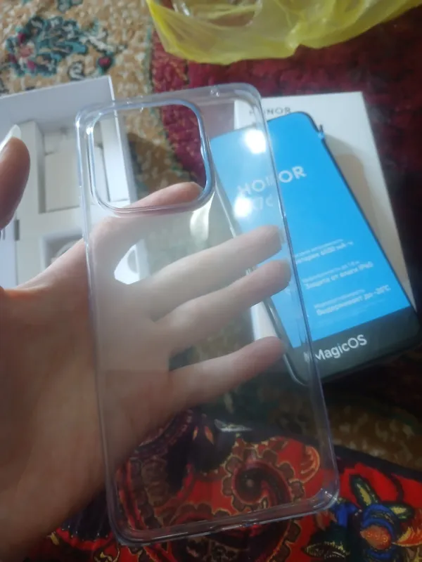 HONOR X7 в серебристом цвете, коробка и документы есть 1 HONOR X7 в серебристом цвете, коробка и документы есть 1