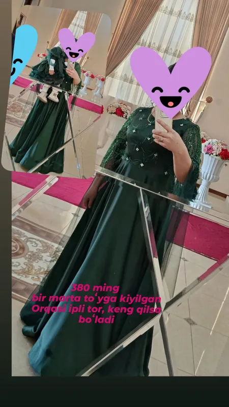 Orqasi karsetli razmerga moslasa boʻladi