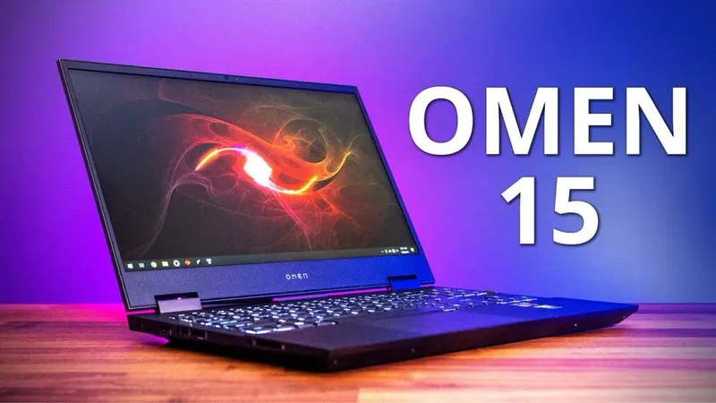 Hp Omen 15 amd ryzen 7 rtx2060 ssd 512 mem16 gb