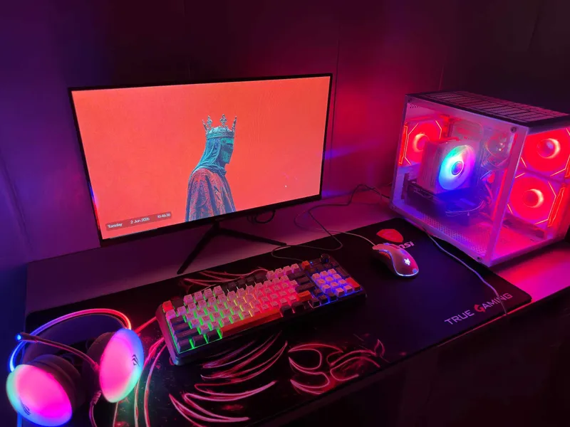 Yengi O‘yin kompyuter FULL monitor/klava mishka/naushnik/CS2 -150 FPS