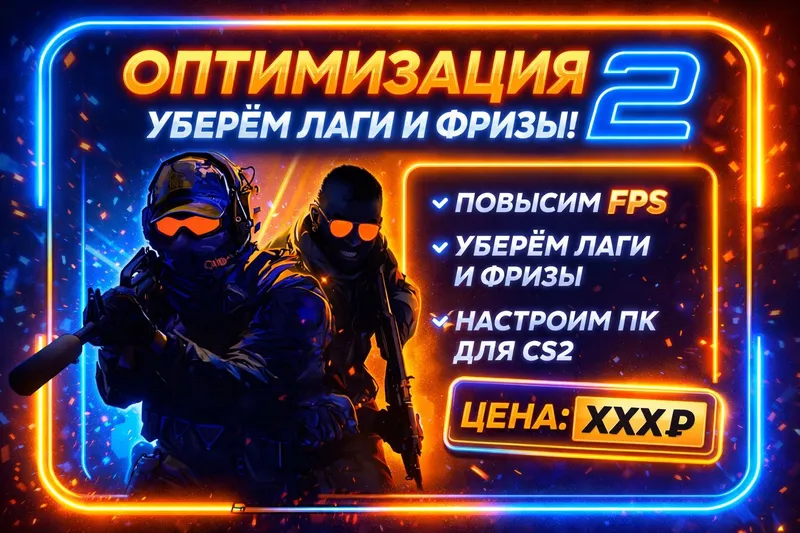 Оптимизация CS2 (Counter-Strike 2) – уберём лаги и фризы