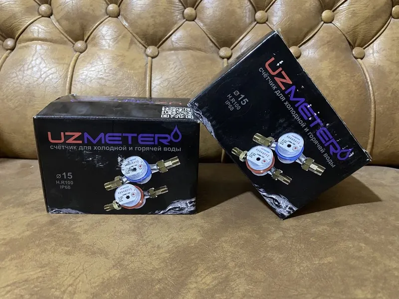 Счётчик для холодной и горячей воды (UzMeter) 1