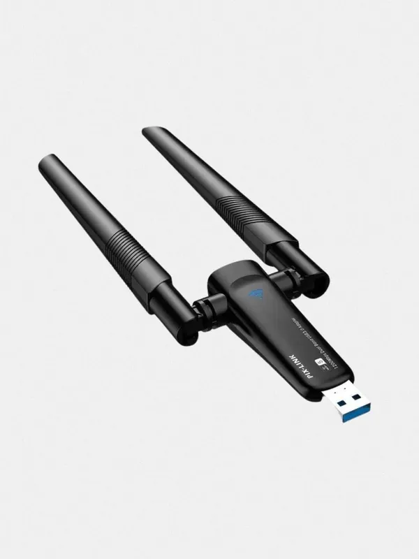 Wi-fi адаптер, PIX-Link ax1800 wifi 6 5GHz, 2.4GHz, USB 2.0 1
