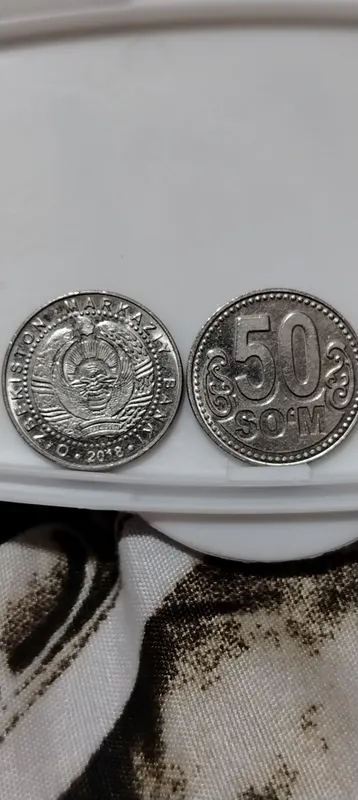 монеты 50сум