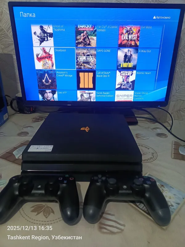 Ps4 PRO 1TB 4K UHD прошитый+35 игры — фото 2