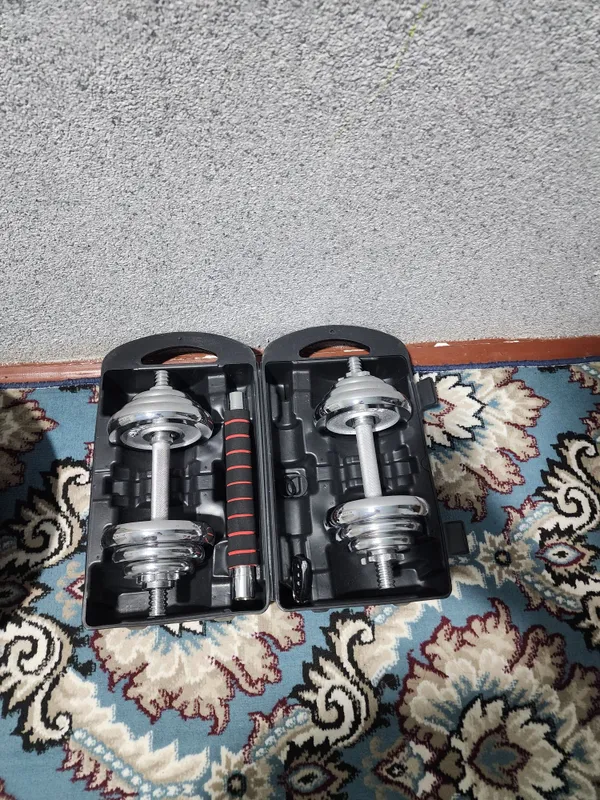 Yangi Trenajor aparat gantellar bilan hammasi yangi 2
