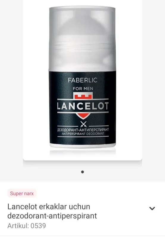 Xammasi arginal Faberlic kampanyasi maxsulotlari