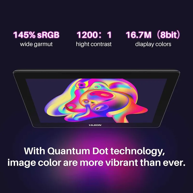 Графический планшет с экраном HUION KAMVAS Pro 16 Plus 4K UHD QLED 6 Графический планшет с экраном HUION KAMVAS Pro 16 Plus 4K UHD QLED 6
