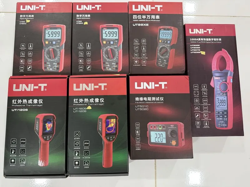 UNI-T UT89X/XD/XE/UTi120S/UTi160S/UT501C/UT206B PK-65H ET638 / NF-8209 — фото 2