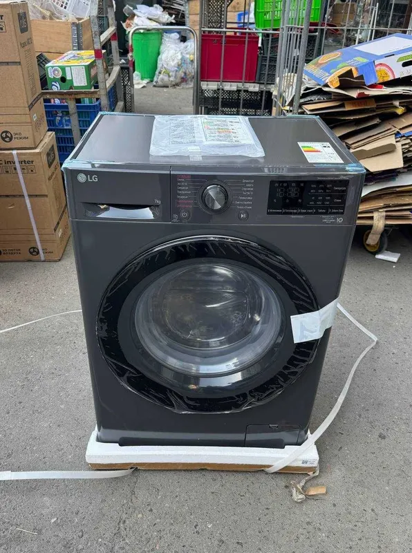 Стиральная машина LG 7 кг F2V3HS6J AI DD Inverter Steam