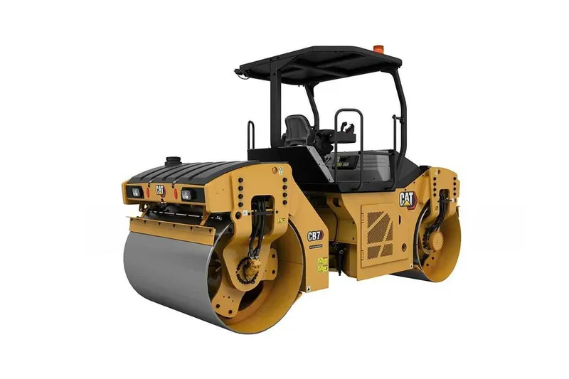 Двухвальцовый вибрационный каток CAT [CB7]