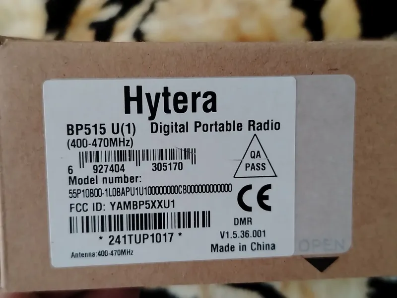 Рация продаётся Hytera BP515 U(1) Digital Portable Radio — фото 2