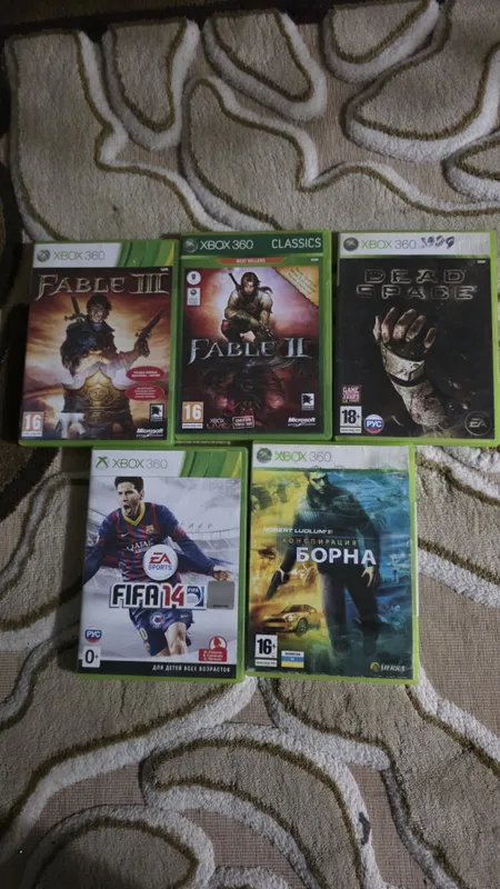 Диски на xbox 360