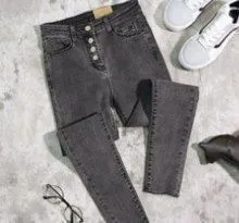 Джинсы DENIM чёткие модные .в наличии — фото 4