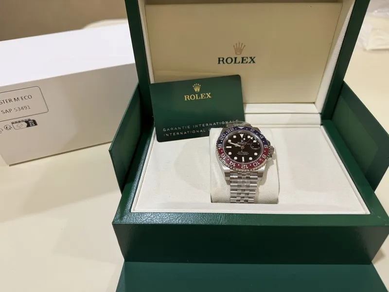 Rolex GMT-MASTER II 40 mm PEPSI 126710BLRO лучшее качество VSF 1 Rolex GMT-MASTER II 40 mm PEPSI 126710BLRO лучшее качество VSF 1