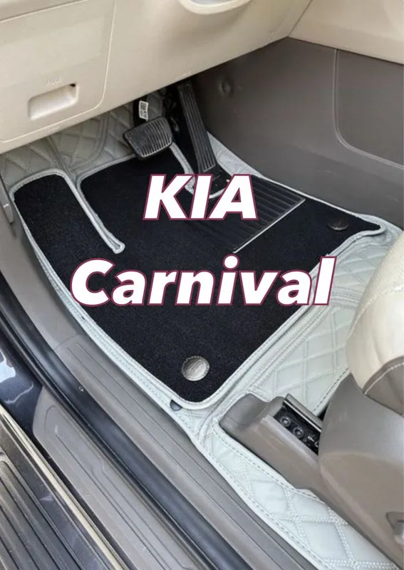 9D polik / коврики для KIA Carnival