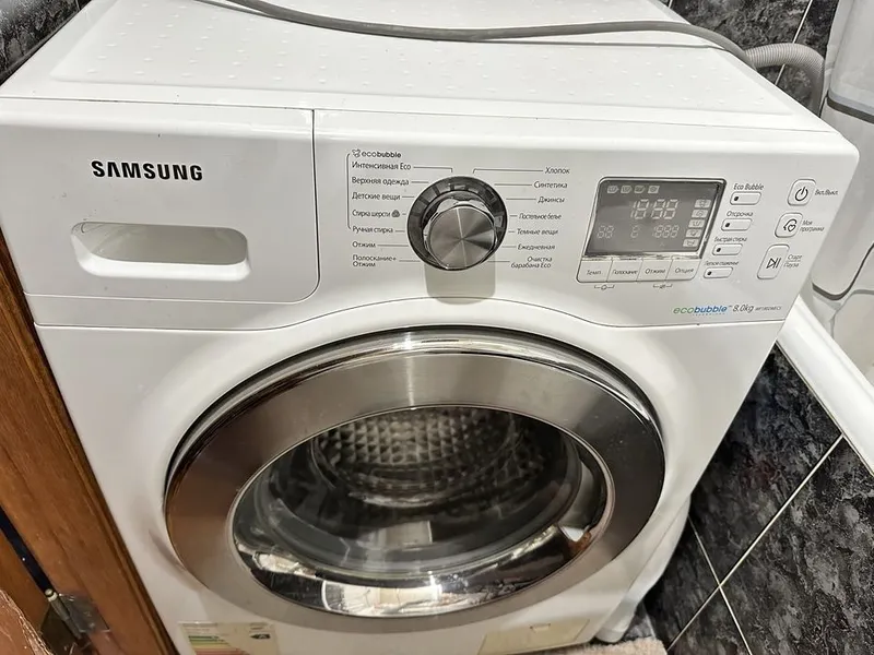 Samsung EcoBubble 8.0kg kir yuvish mashina 1