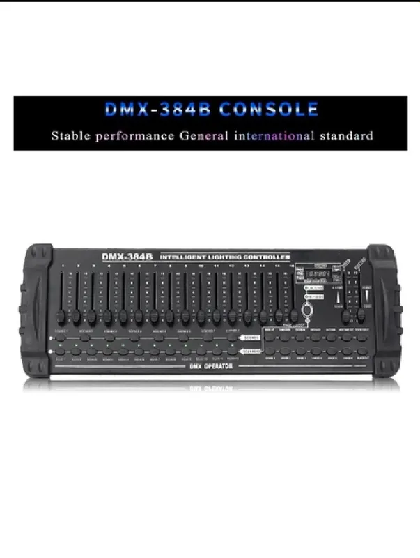 DMX 384B пульт управление светомузыкой