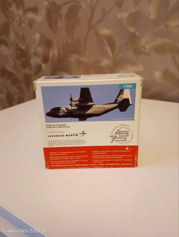 3 модели Lockheed C-130 Hercules (ВВС Бельгии и Нидерландов) от Herpa. 7 3 модели Lockheed C-130 Hercules (ВВС Бельгии и Нидерландов) от Herpa. 7