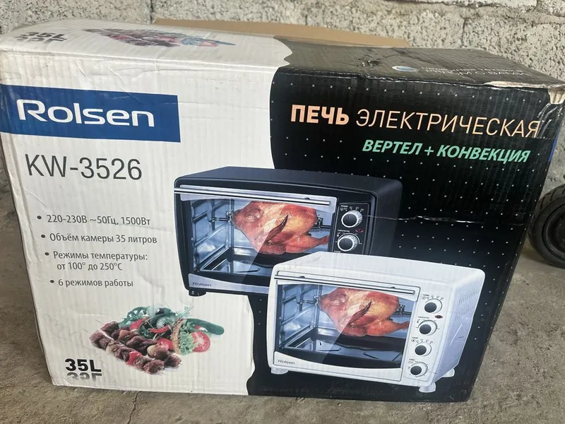 Печь электрическая Rolsen KW 3526 35 л 1 Печь электрическая Rolsen KW 3526 35 л 1