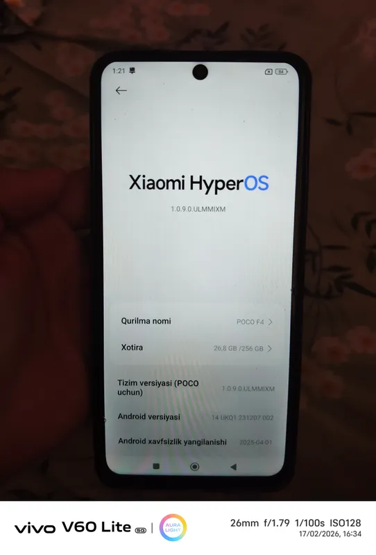 Poco F4 5g 256gb