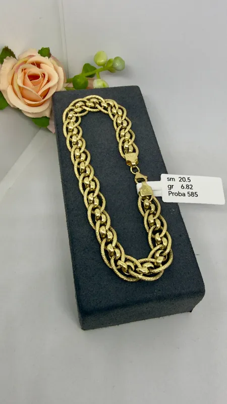 Braslet 585 proba uzunligi 20.5 sm