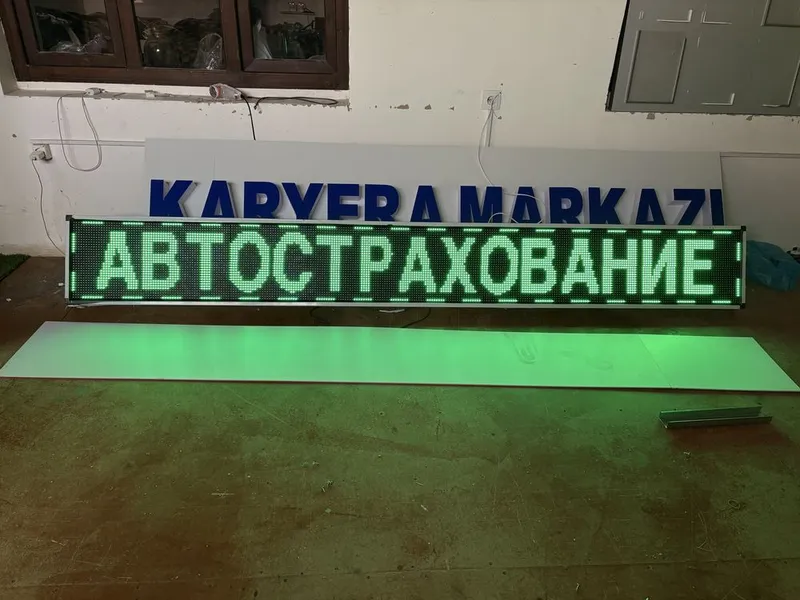 LED ekran Elektron tablo Bo'rtma harflar — фото 6