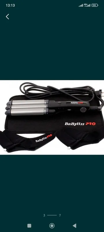 Плойка BaByliss 2269 профессиональная тройная плойка для волос