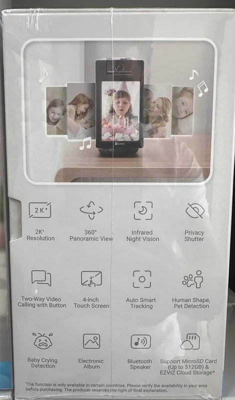 Ezviz S10 (4MP) Умная камера для видеозвонко — фото 1