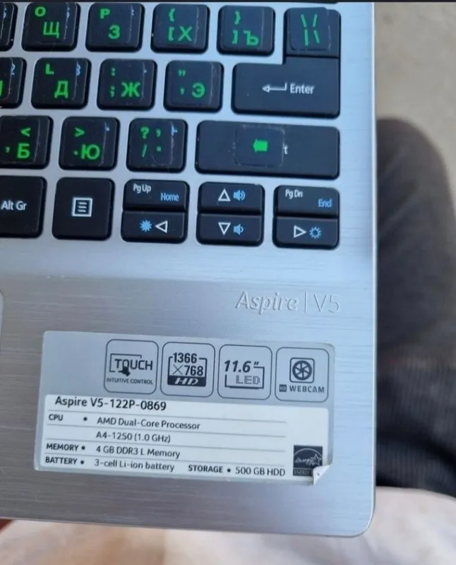 Acer Aspire V5-122P 6 Acer Aspire V5-122P 6