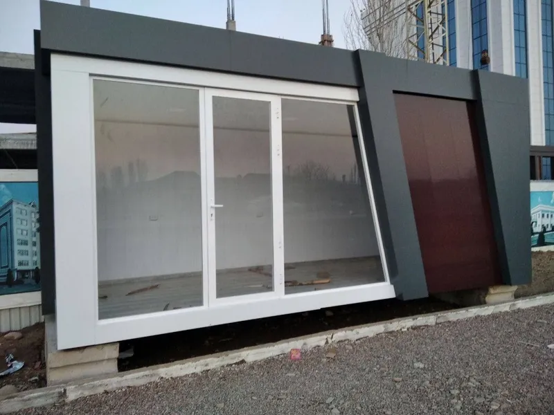 Мобильное помещение домики из контейнера разного вида — фото 2