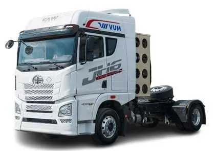 Седельный тягач FAW JH6 4x2 CNG (пневмоподвеске)