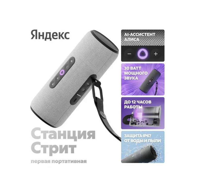 Яндекс станция портативная версия стрит новинка — фото 2