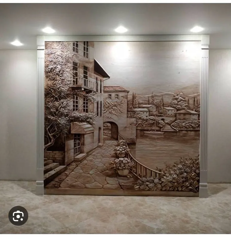 3D барельеф | Роспись стен | Скульптура | Дизайн — фото 6