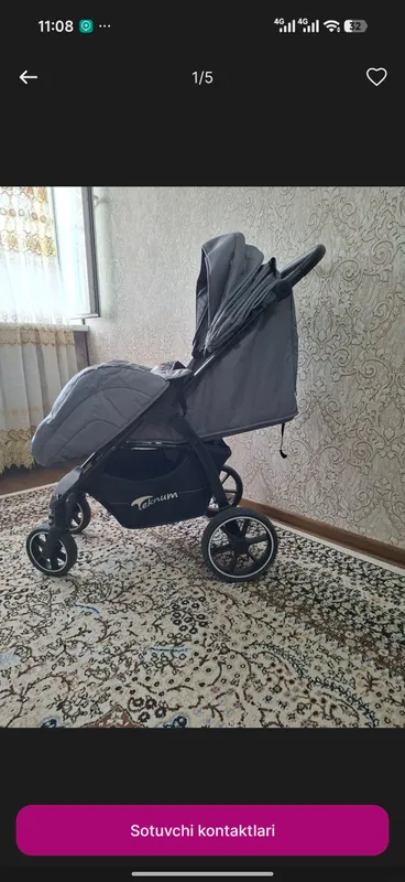 Kolyaska qiz va o'g'il bolalar uchun