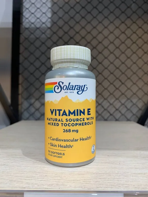 Solaray Vitamin E 268 mg 50 Softgels