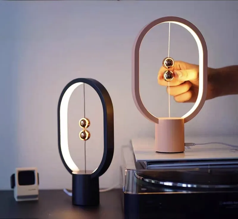 LED ночник с магнитным выключателем. Дизайнерская лампа — фото 2