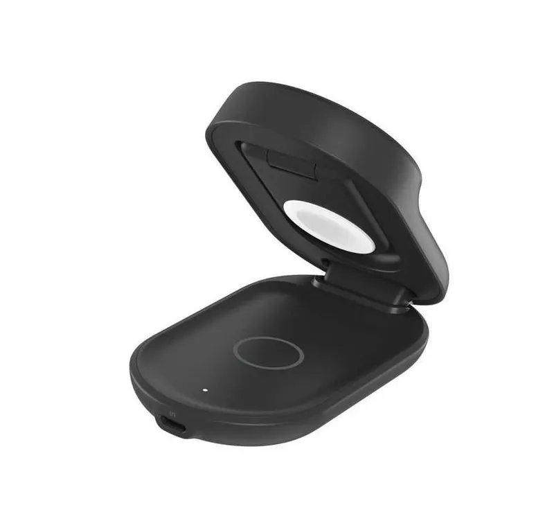 ( Беспроводное ЗУ BELKIN 25W Qi2 3-in-1 Foldable Charger Black — фото 1 ( Беспроводное ЗУ BELKIN 25W Qi2 3-in-1 Foldable Charger Black — фото 1