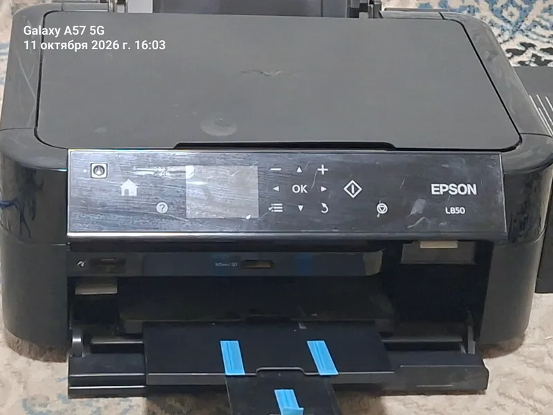 Epson L850 фотопринтер — ишлайди, ҳолати яхши 5 Epson L850 фотопринтер — ишлайди, ҳолати яхши 5