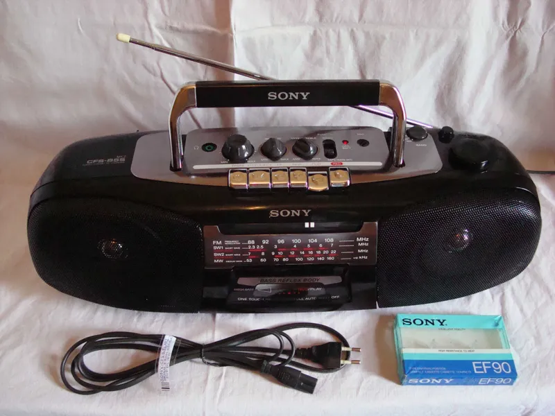 SONY CFS - B 5 S MK-2. 1997 год Редкий. Рабочий. — фото 5
