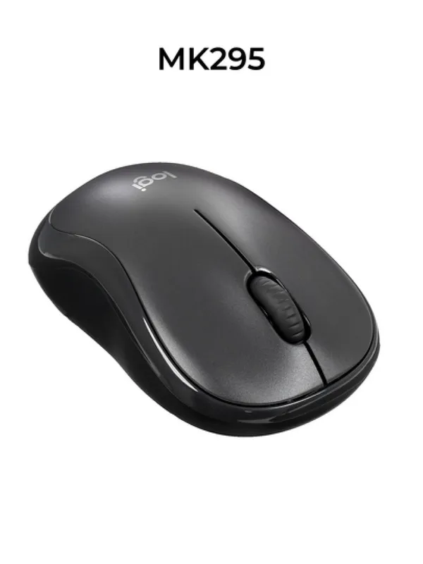 Беспроводной комплект Logitech MK295 Wireless Combo Black (клавиатура + мышка), USB, RUS/EN — фото 5